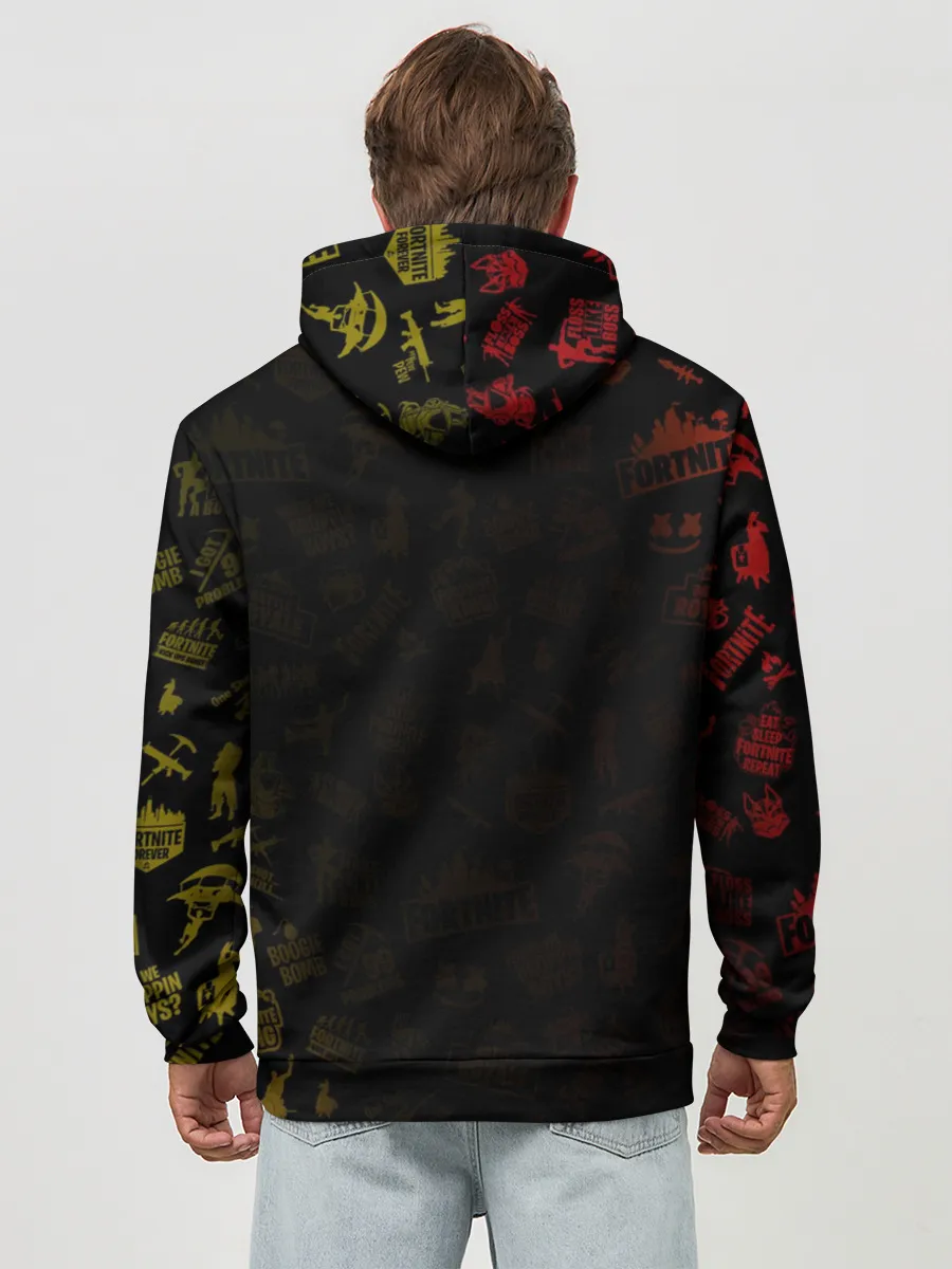 Худи мужской база хлопок / Fortnite Durrr Burger