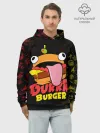 Худи мужской база хлопок / Fortnite Durrr Burger
