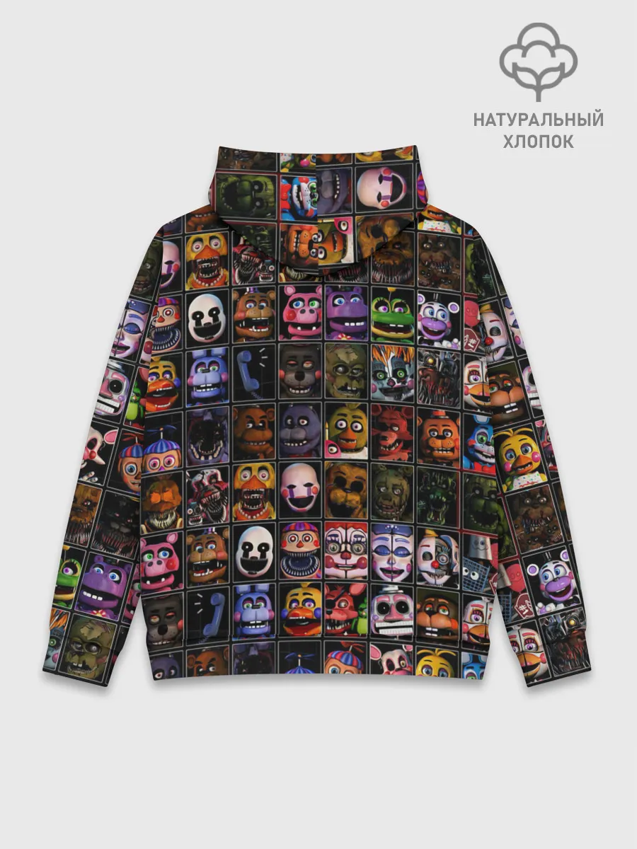 Худи мужской база хлопок / Five Nights At Freddys