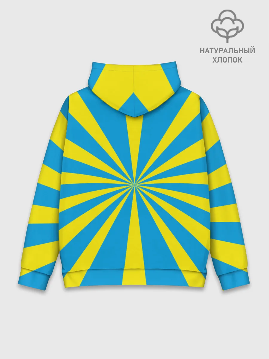 Худи мужской база хлопок / Космические войска