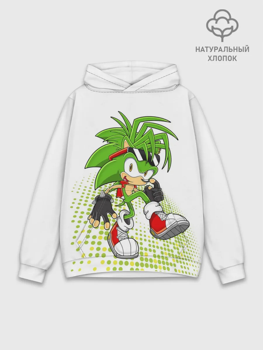 Худи мужской база хлопок / Sonic