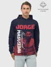 Худи мужской база хлопок / Jorge Masvidal