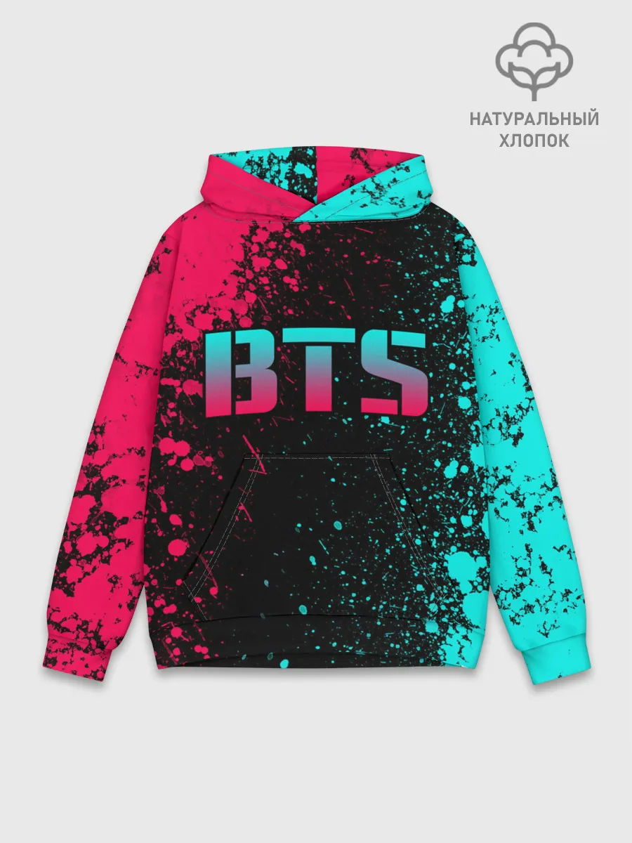 Худи мужской база хлопок / BTS