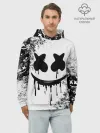 Худи мужской база хлопок / Marshmello