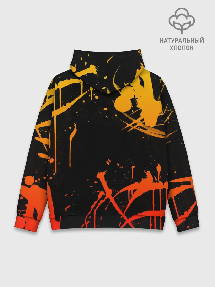 Худи мужской база хлопок / JoJo Bizarre Adventure