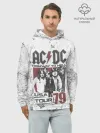 Худи мужской база хлопок / AC/DC