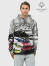 Худи мужской база хлопок / Need for Speed