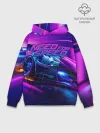 Худи мужской база хлопок / Need for Speed