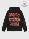 Худи мужской база хлопок / Need for Speed