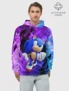 Худи мужской база хлопок / SONIC