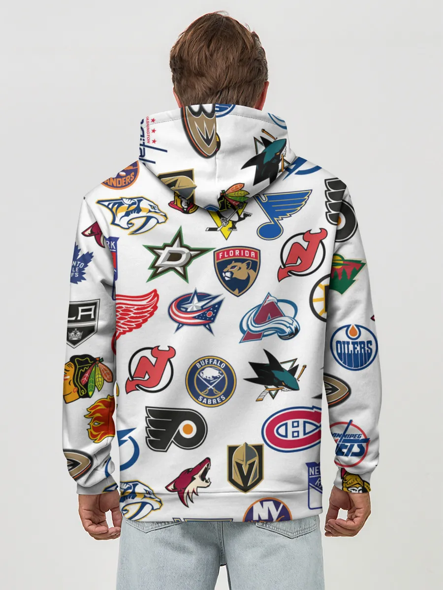 Худи мужской база хлопок / NHL PATTERN