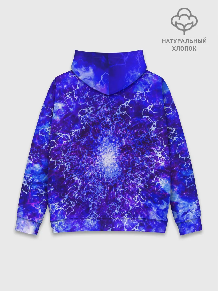 Худи мужской база хлопок / Sonic | Молнии