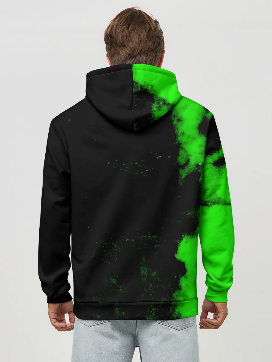 Худи мужской база хлопок / Im on the highway to hell AC/DC