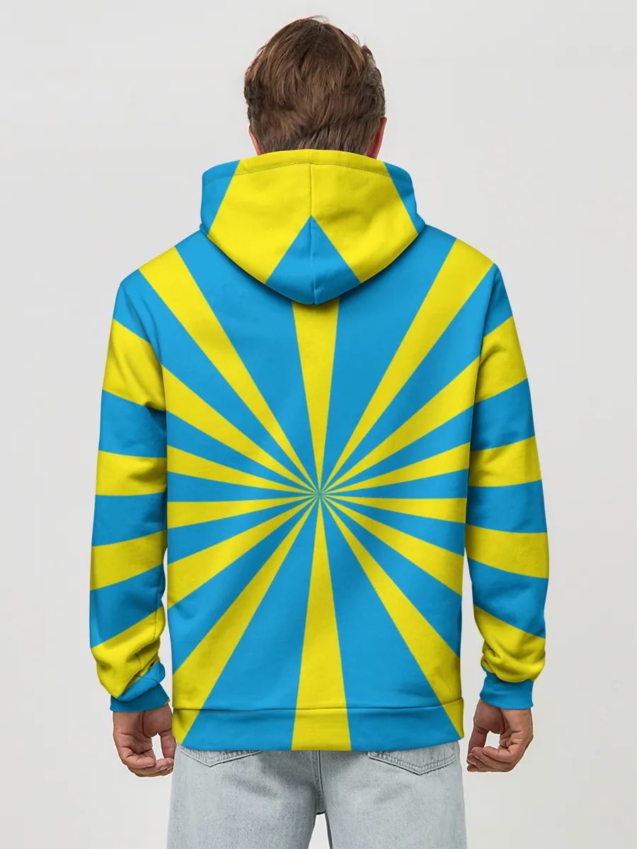 Худи мужской база хлопок / Космические войска