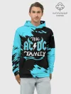 Худи мужской база хлопок / The AC/DC famely
