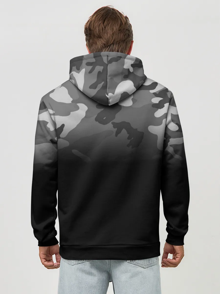 Худи мужской база хлопок / Гражданская оборона