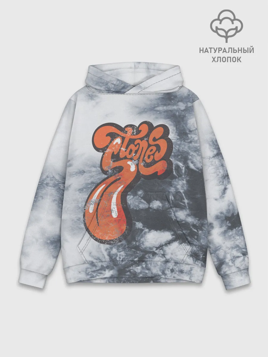 Худи мужской база хлопок / rolling stones