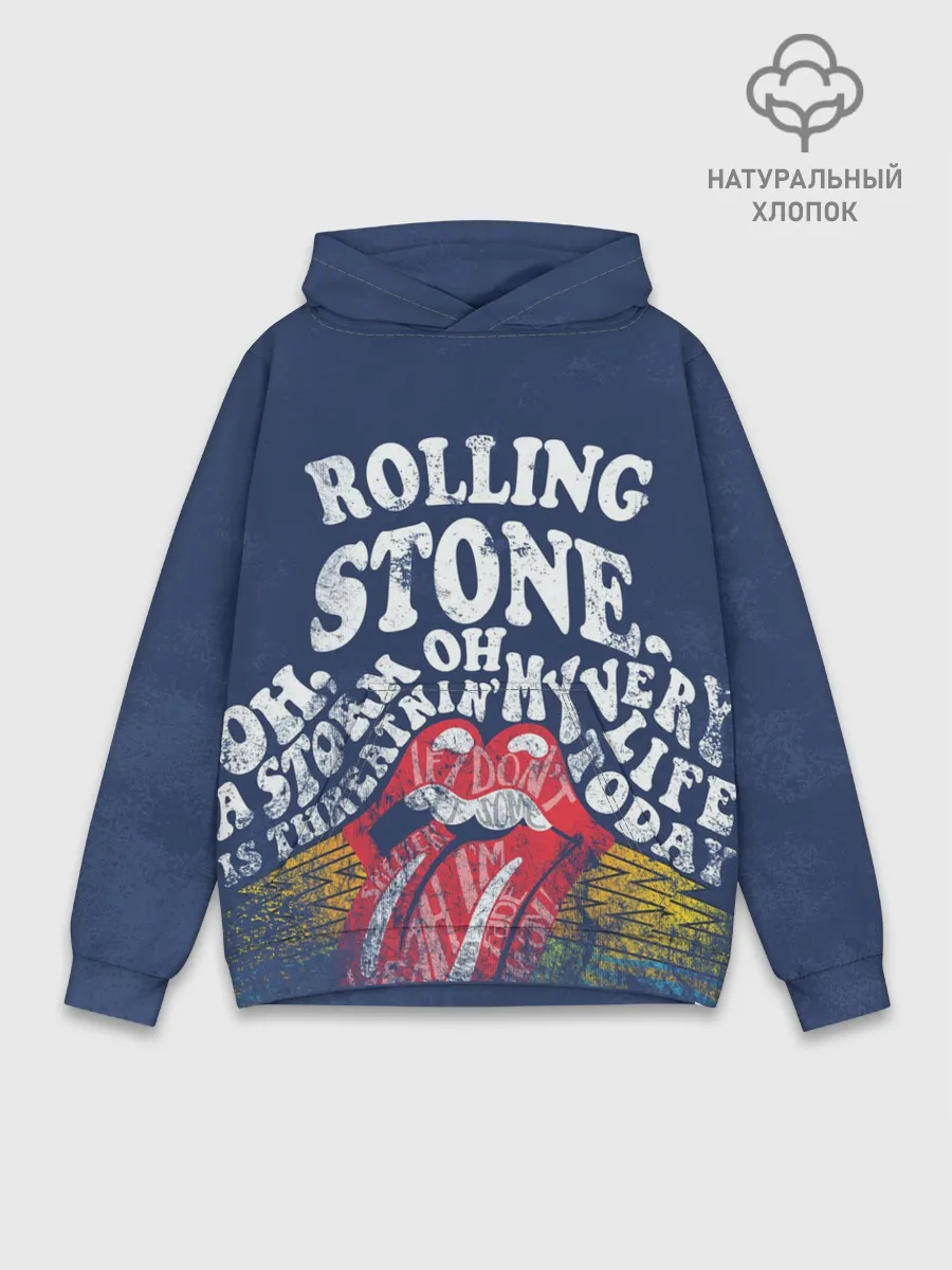 Худи мужской база хлопок / Rolling Stone