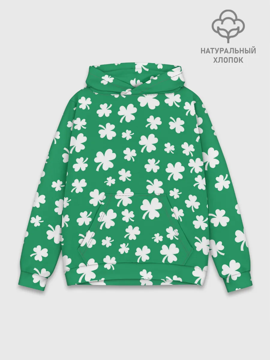 Худи мужской база хлопок / ДЕНЬ СВЯТОГО ПАТРИКА | ST. PATRICKS DAY