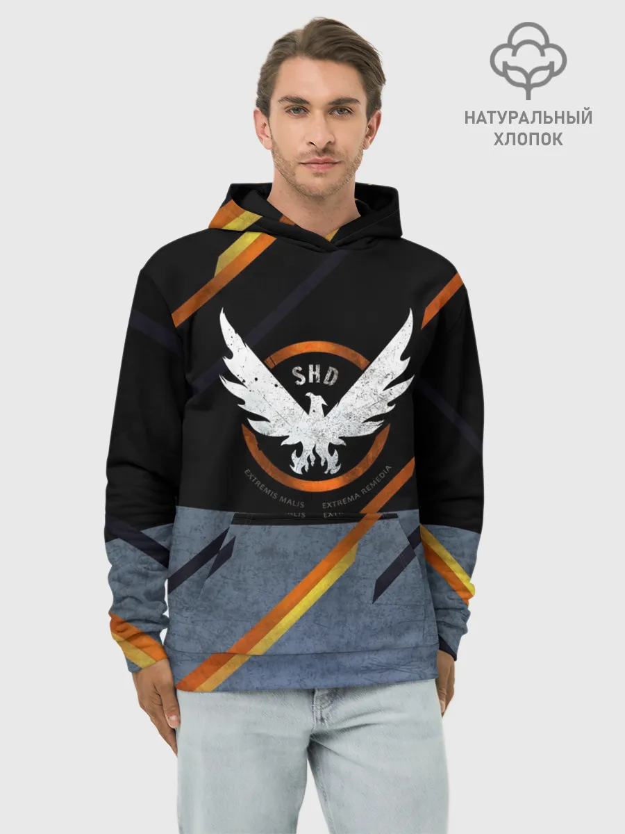 Худи мужской база хлопок / Extremis Malis