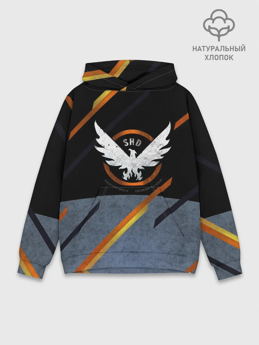 Худи мужской база хлопок / Extremis Malis