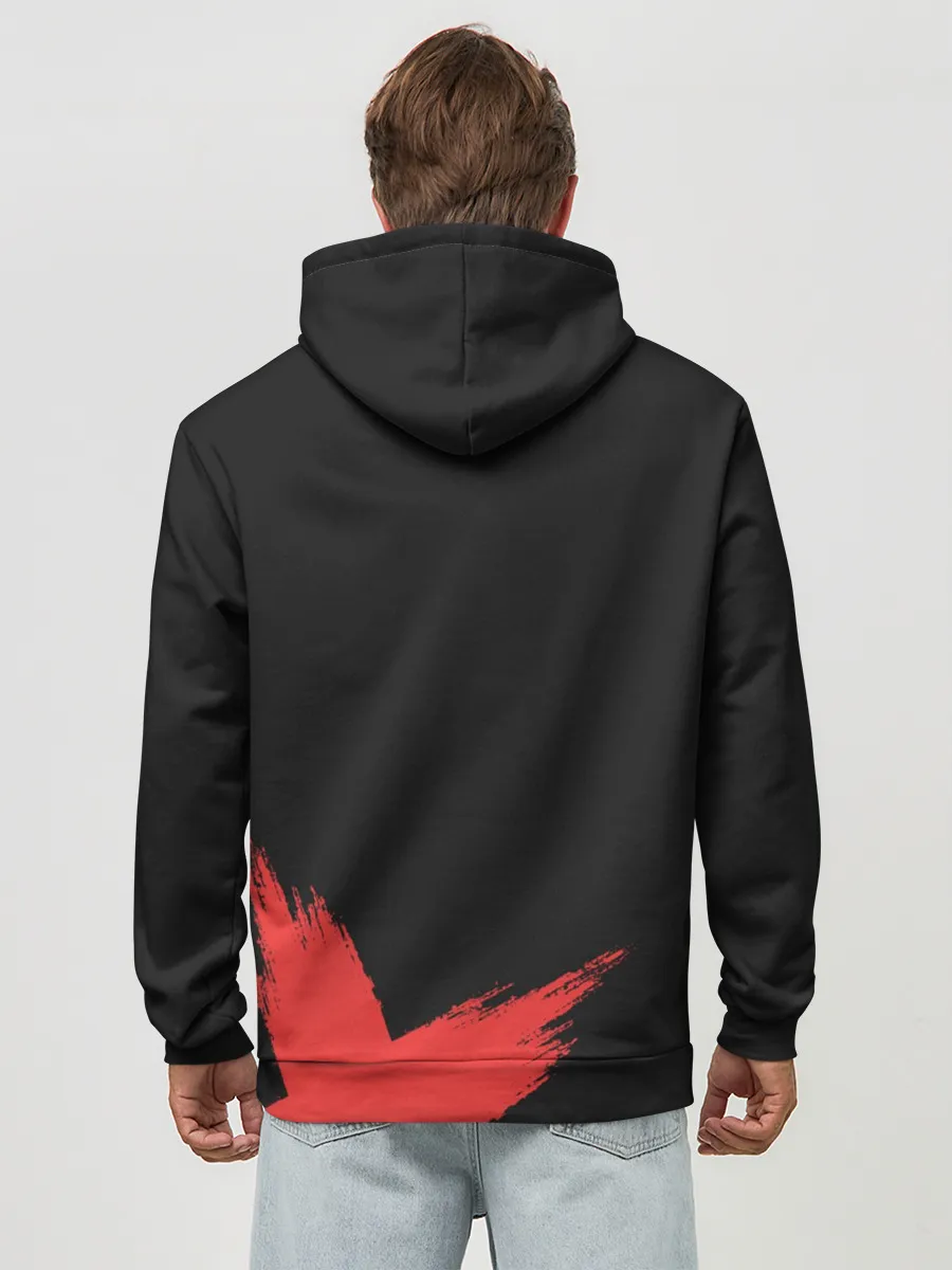 Худи мужской база хлопок / Punk-rock