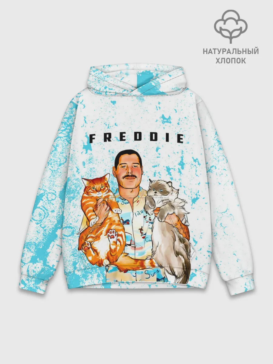 Худи мужской база хлопок / Queen