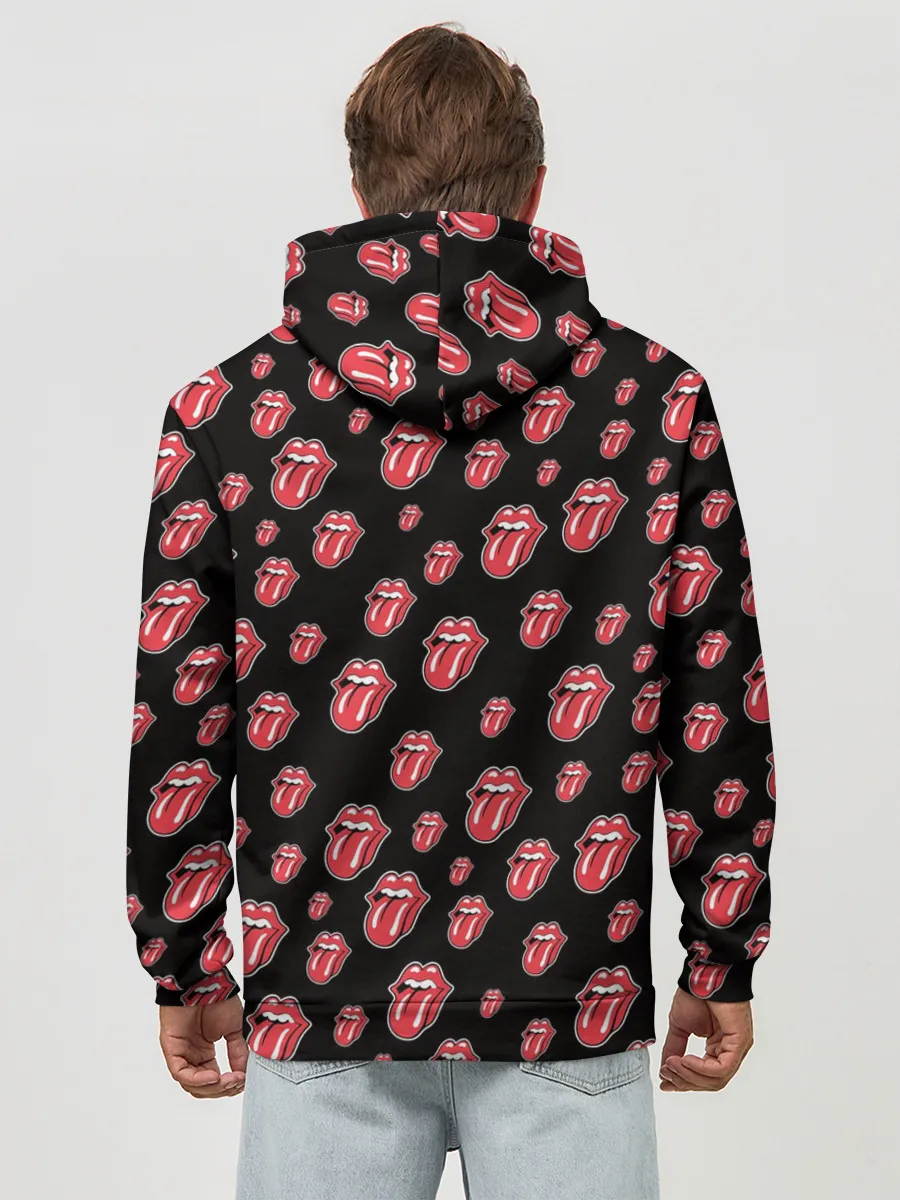 Худи мужской база хлопок / rolling stones