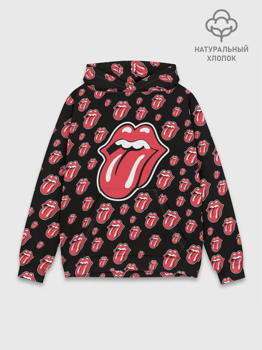 Худи мужской база хлопок / rolling stones