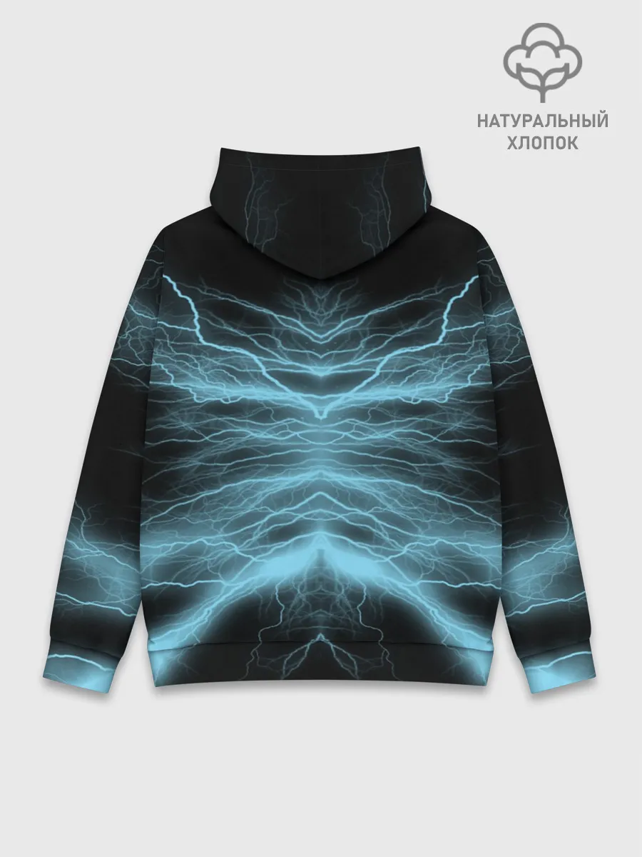 Худи мужской база хлопок / PikaPika