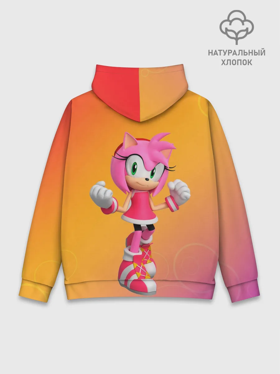 Худи мужской база хлопок / Эми - Соник