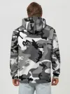 Худи мужской база хлопок / Камуфляж Sabaton