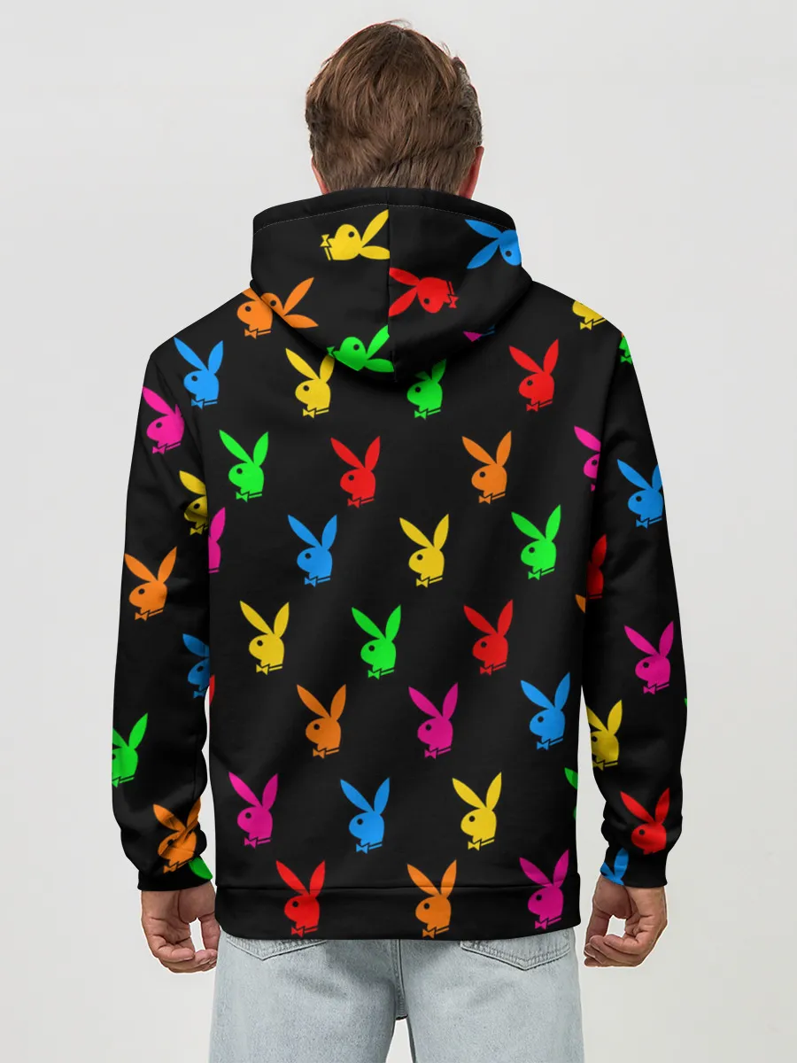 Худи мужской база хлопок / PLAYBOY | ПЛЕЙБОЙ