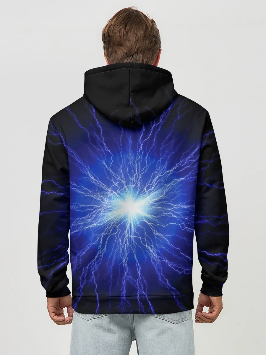 Худи мужской база хлопок / SONIC