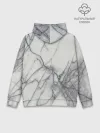 Худи мужской база хлопок / Мрамор