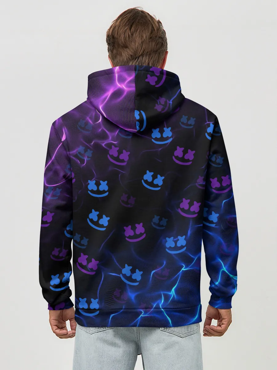 Худи мужской база хлопок / Marshmello