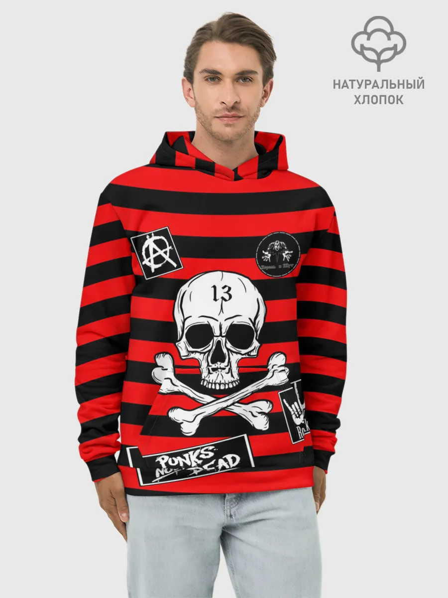 Худи мужской база хлопок / КиШ КНЯЗЬ