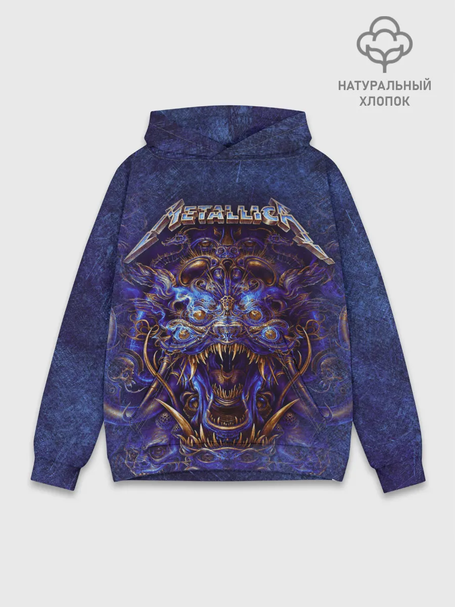 Худи мужской база хлопок / Metallica
