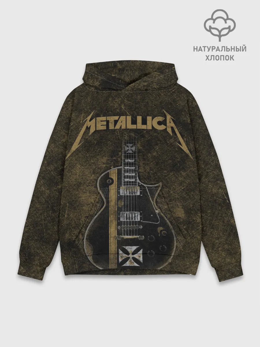 Худи мужской база хлопок / Metallica