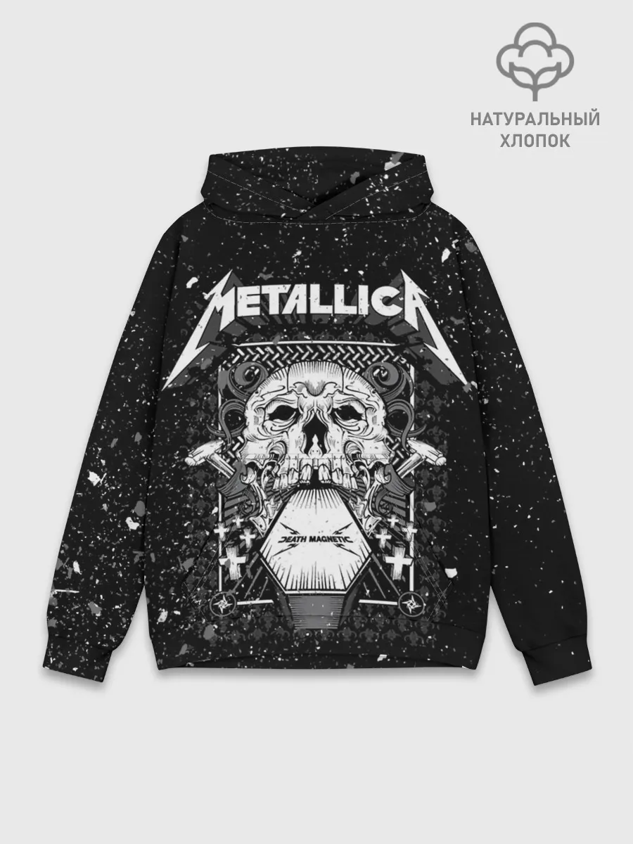 Худи мужской база хлопок / Metallica