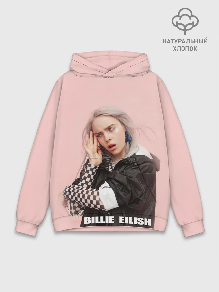 Худи мужской база хлопок / Billie Eilish
