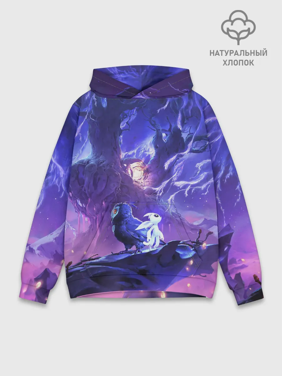 Худи мужской база хлопок / Ori and the Will of the Wisps