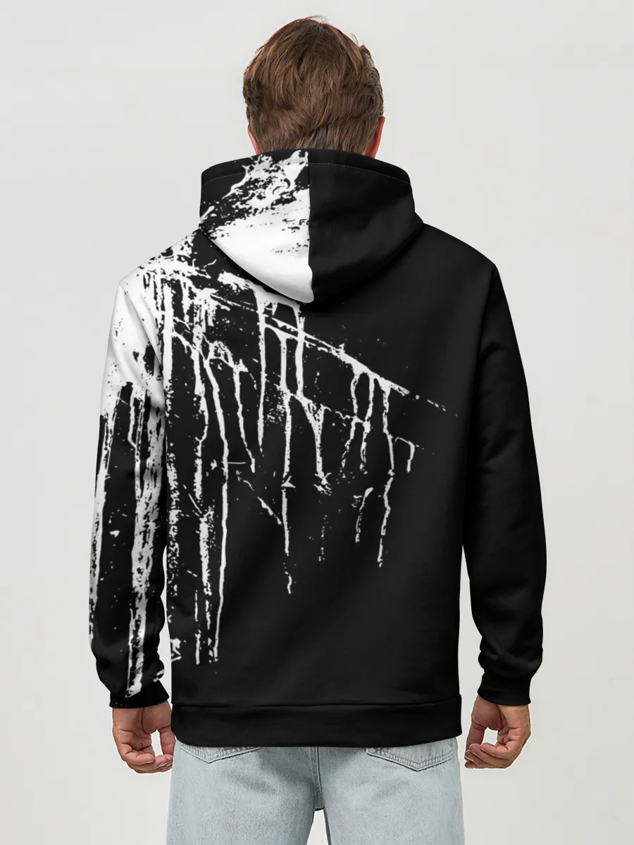 Худи мужской база хлопок / Sabaton