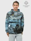 Худи мужской база хлопок / Sabaton