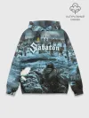 Худи мужской база хлопок / Sabaton