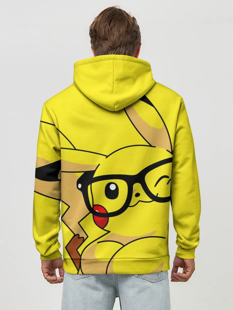 Худи мужской база хлопок / ПИКАЧУ