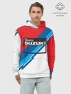 Худи мужской база хлопок / SUZUKI MOTO SPORT | СУЗУКИ МОТО СПОРТ