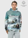 Худи мужской база хлопок / Sabaton