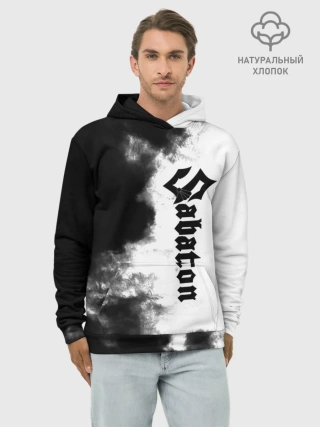 Худи мужской база хлопок / Sabaton