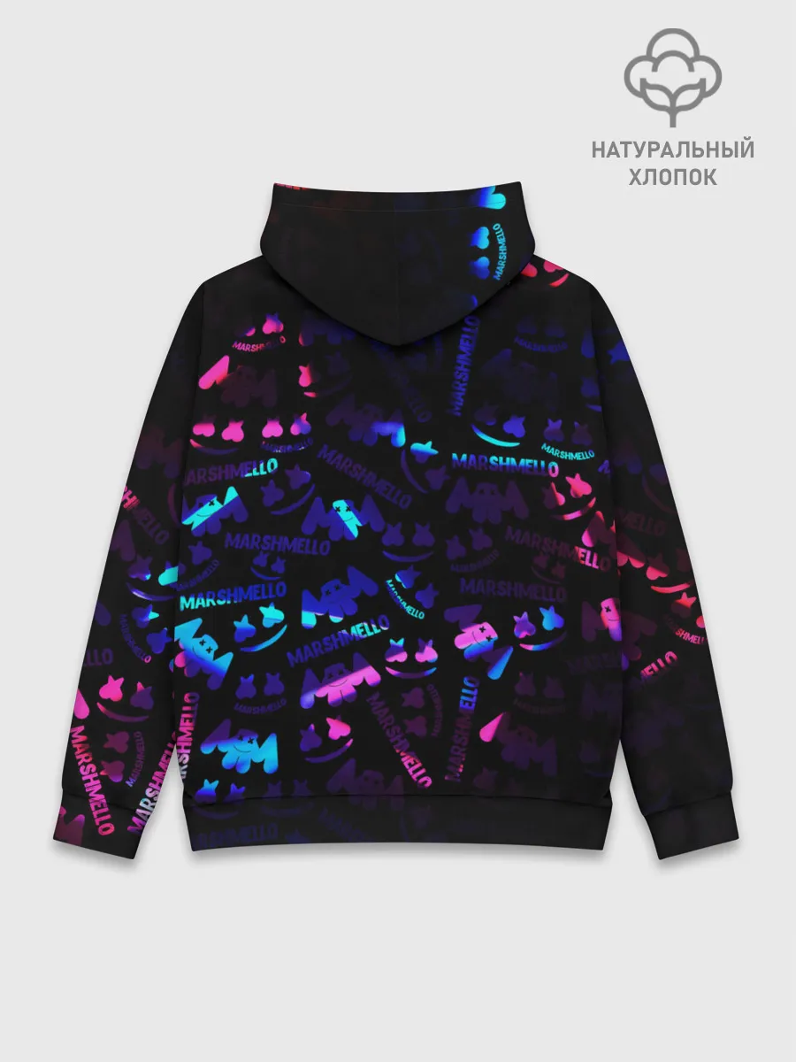 Худи мужской база хлопок / MARSMELLO NEON